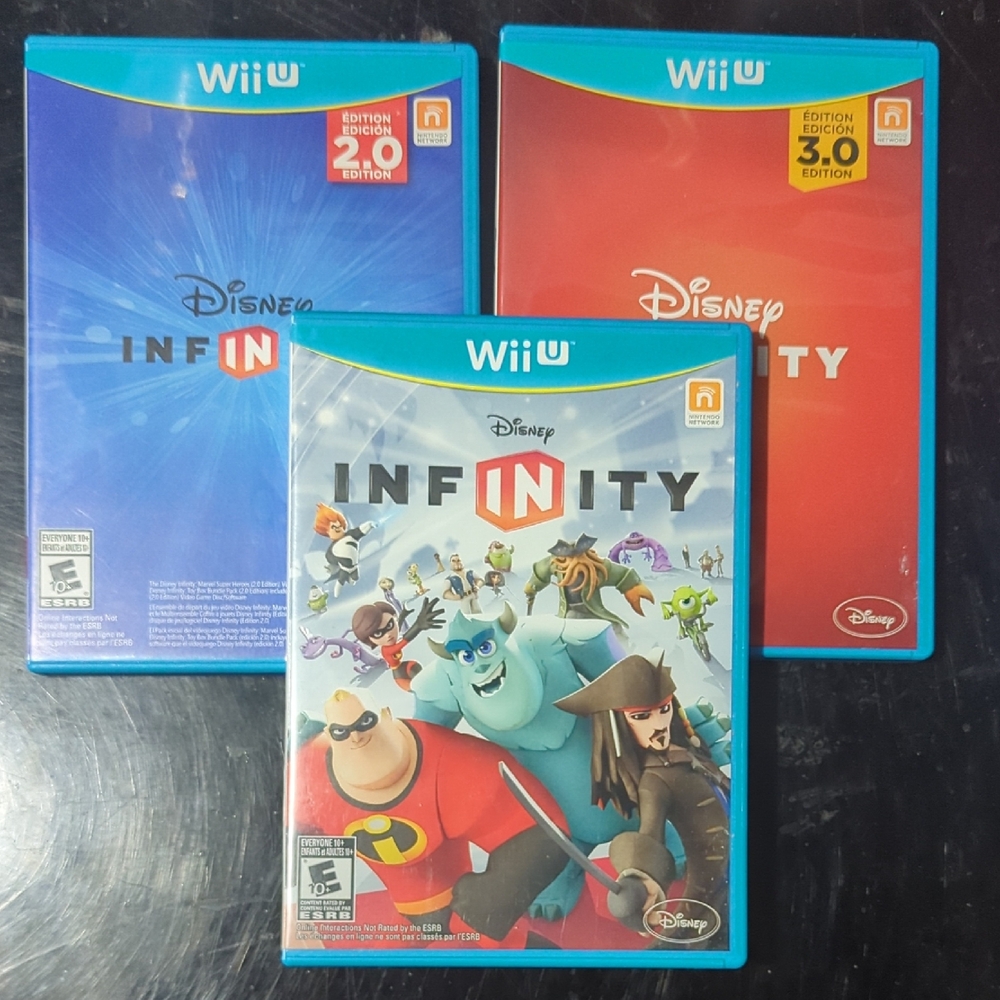 Disney Infinity Wii U Game Set - Blue and Red Editions